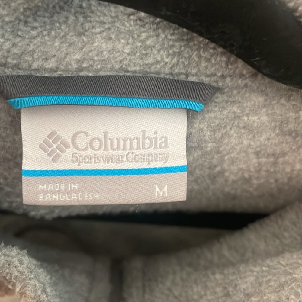Columbia gray medium fleece jacket - Picture 4 of 4